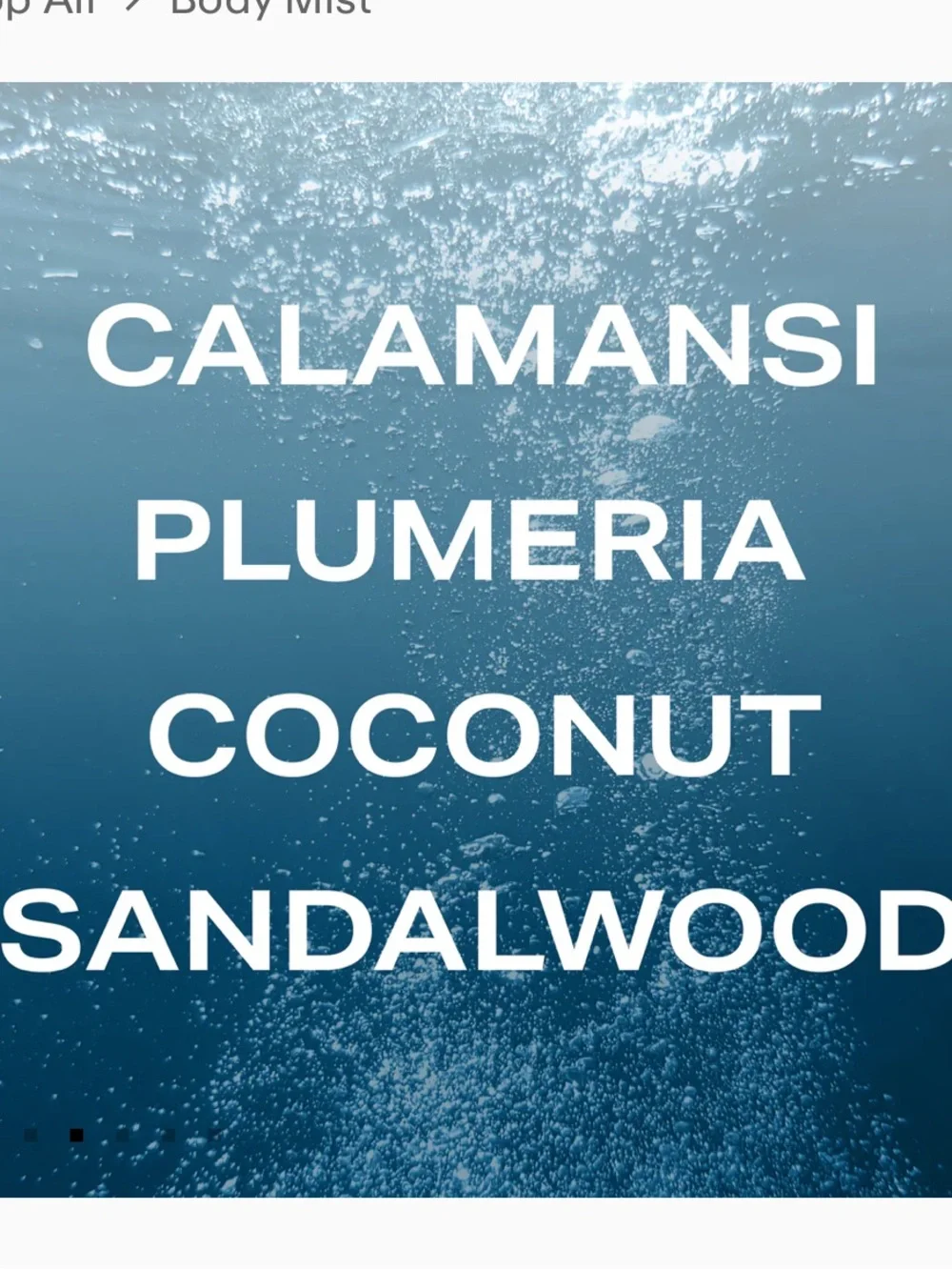 PHLUR Island Swim Hair & Body Fragrance Mist - Light Blue